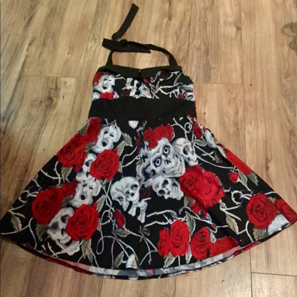 Rockabilly halter dress